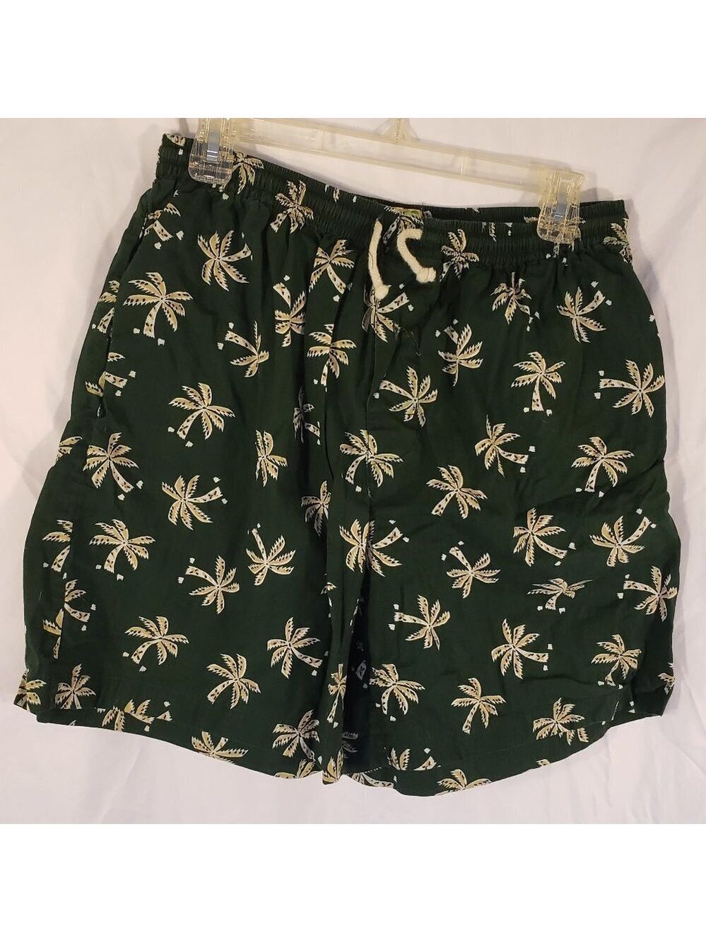 Vintage Fun Boxer Tropical Themed Boxer Shorts - Green, Size M